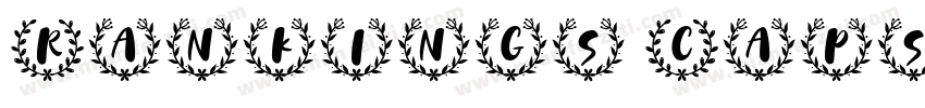 Rankings Caps Regular字体转换